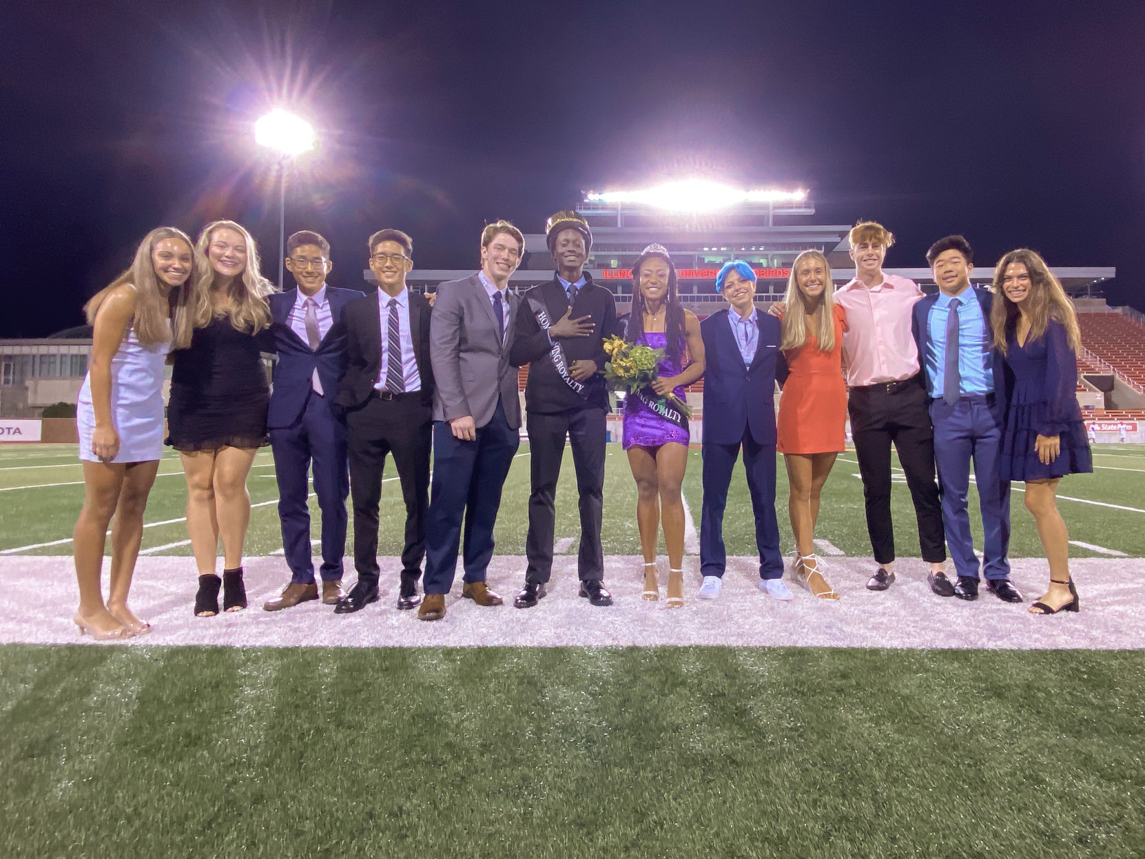 University High School names homecoming court